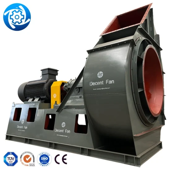 China API Standard 673 Ec Conducto de motor Escape centrífugo Turbina Dapur Chimenea Ventilador de invernadero Ventilador médico